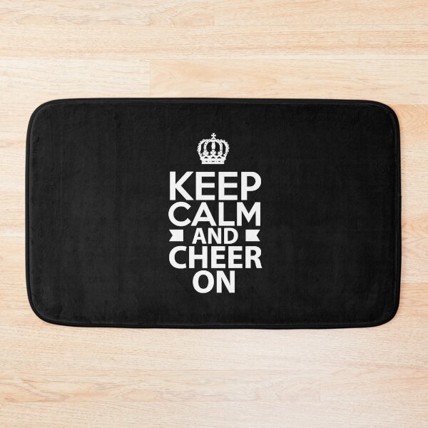 Item preview, Keep Calm and Cheer On Cheerleader Dancer Gift designed and sold by losttribe.