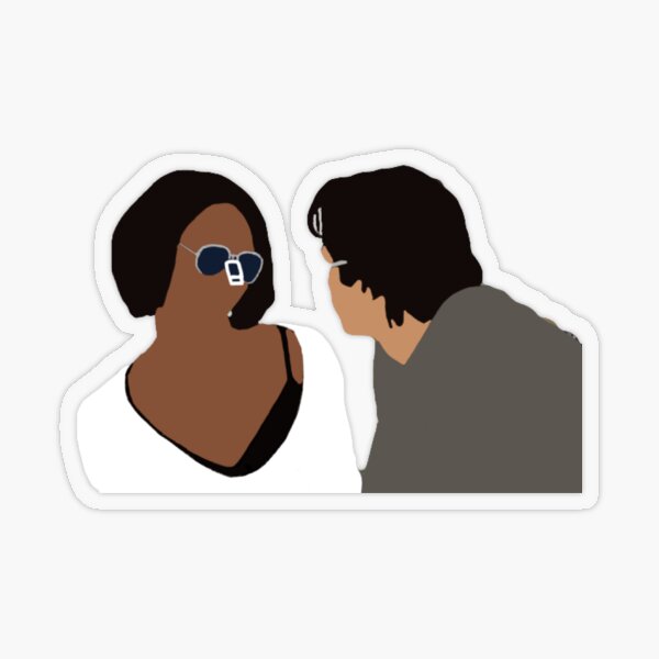 Delena First Kiss Sticker for Sale by Sofmacias