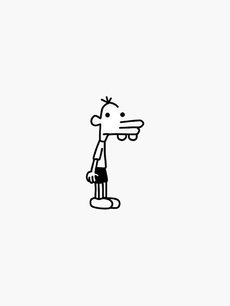Diary Of A Wimpy Kid Manny Sticker sold by Mae Comprehensible | SKU ...