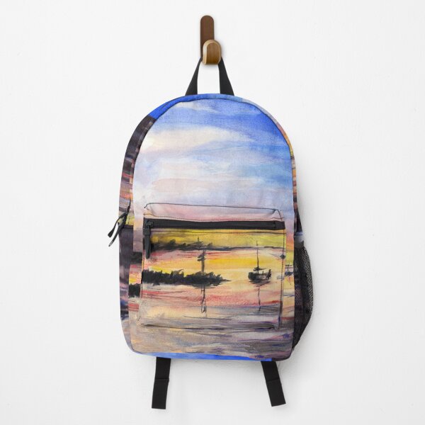 Item preview, Sunset Watercolor Painting designed and sold by Olga Shvartsur.