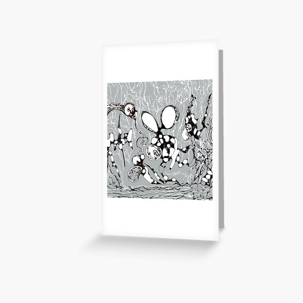 Disturbance Greeting Card