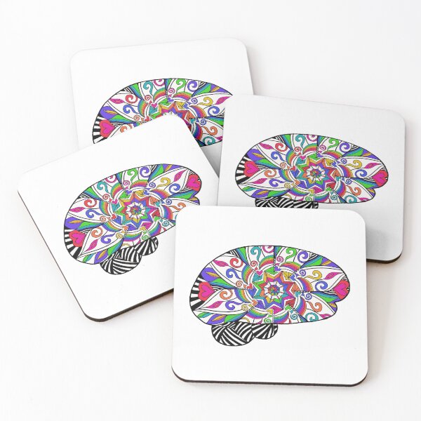 Item preview, Mandala Rainbow Brain  designed and sold by Laura Bundesen.