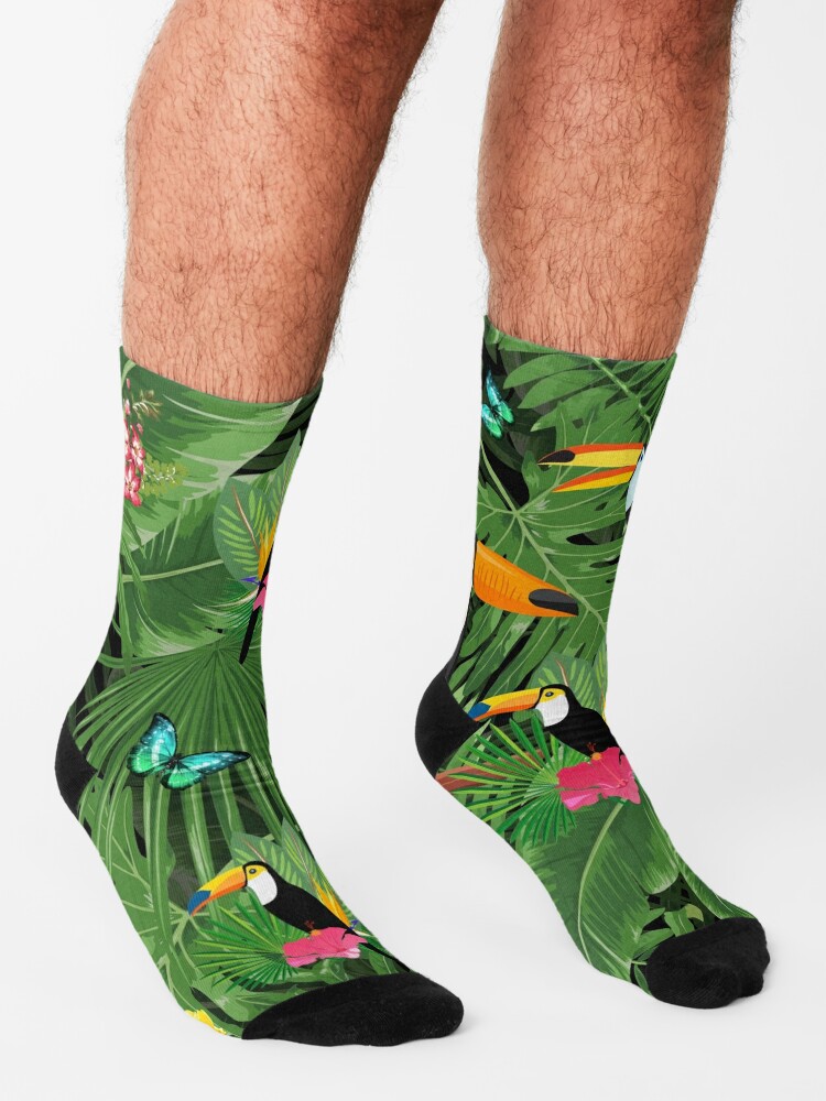 Discover Toucan tropic  | Socks