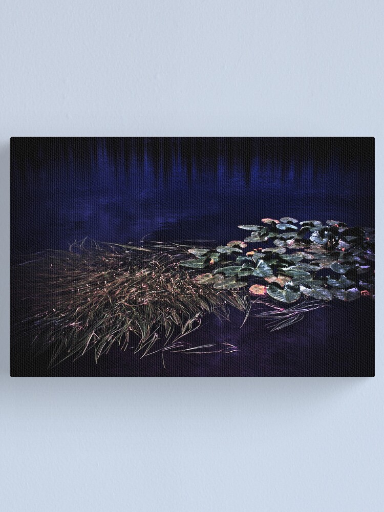 Alternate view of Lily Love by Night Canvas Print
