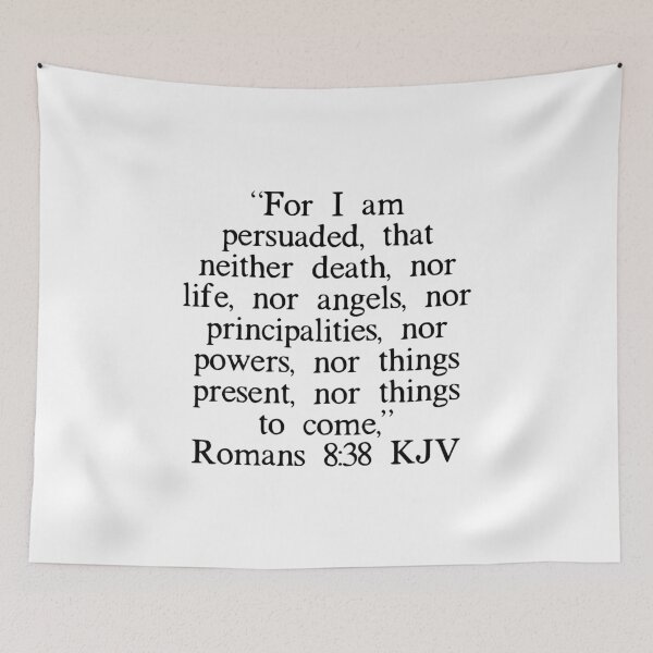 Item preview, Romans 8:38 KJV designed and sold by IBMClothing.