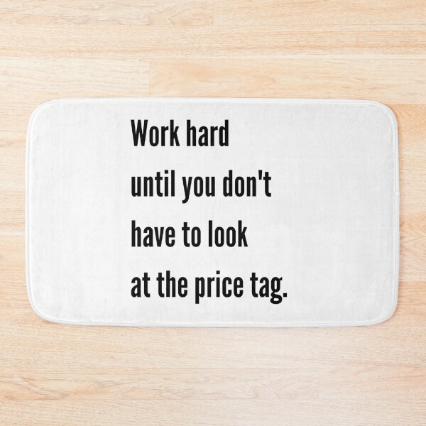 Item preview, Work Hard Typography Motivational Quote designed and sold by KarolinaPaz.