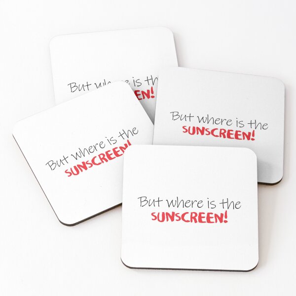 Item preview, Skincare sunscreen hyram quote designed and sold by Prerana Jain.