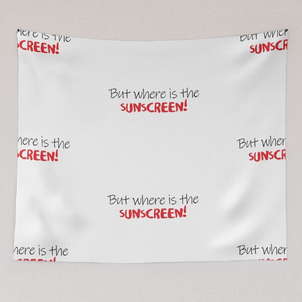 Item preview, Skincare sunscreen hyram quote designed and sold by Prerana Jain.