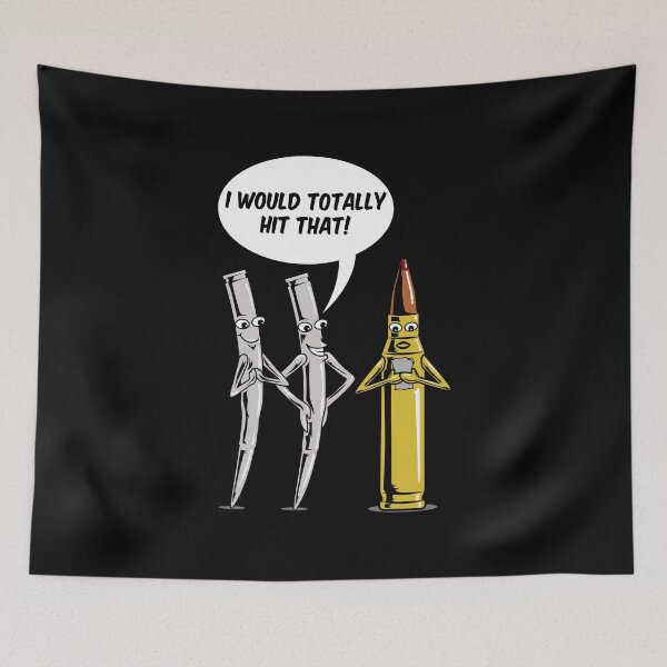 Item preview, I Would Totally Hit That! For A Gun Owner design designed and sold by AYDreamers.