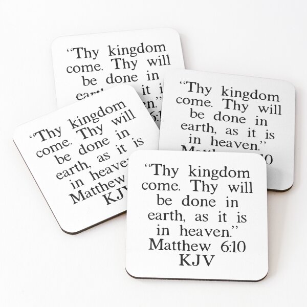 Item preview, Matthew 6:10 KJV designed and sold by IBMClothing.
