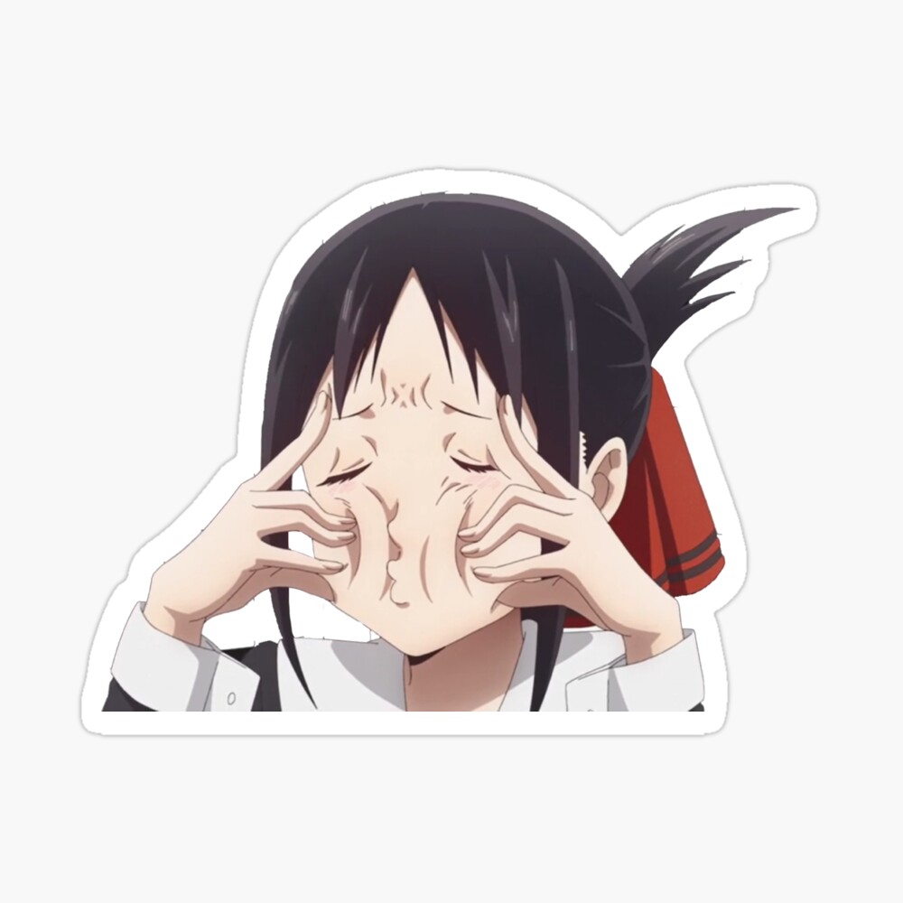 Anime Memes - kawai kaguya face