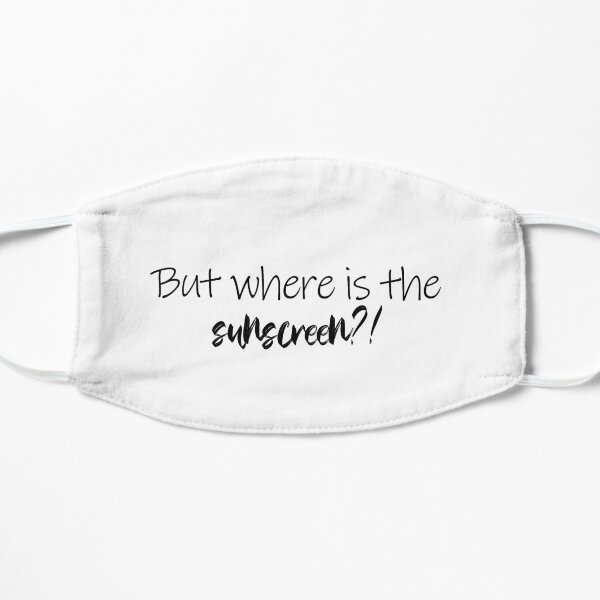 Skincare sunscreen hyram quote Small Mask