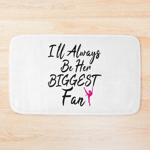 Item preview, I'll Always Be Her Biggest Fan: funny Gymnastics  - gift for women - cute Gymnast / girls gymnastics gift style idea design designed and sold by Chamssou.