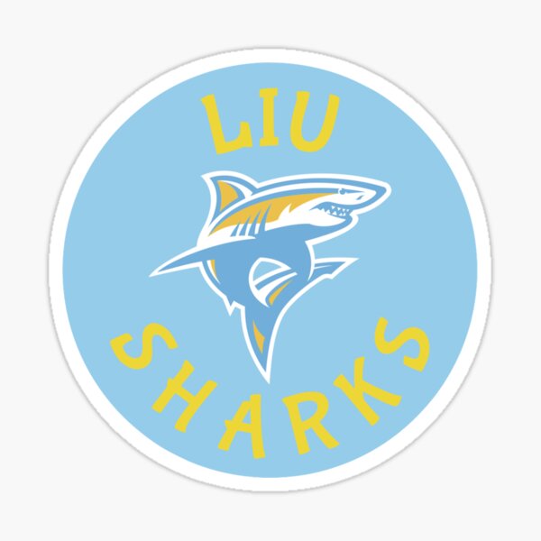 LIU Shark Nation Sticker By Gracieecooperr