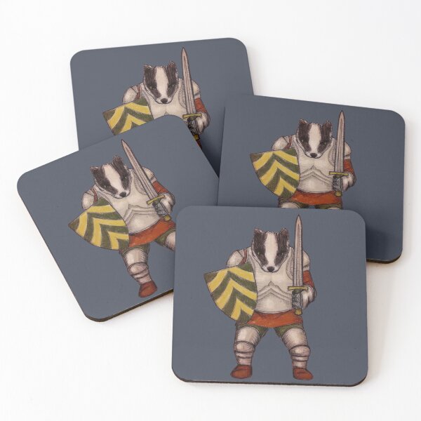 Item preview, Badger Paladin designed and sold by BashfulBadger.