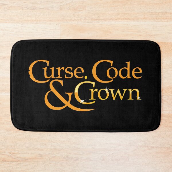 Item preview, Curse, Code & Crown designed and sold by Dumb-Dumbs & Dice.