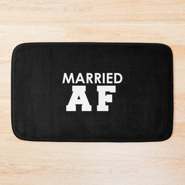 Item preview, Married AF Funny Engagement Marriage Husband Wife designed and sold by losttribe.