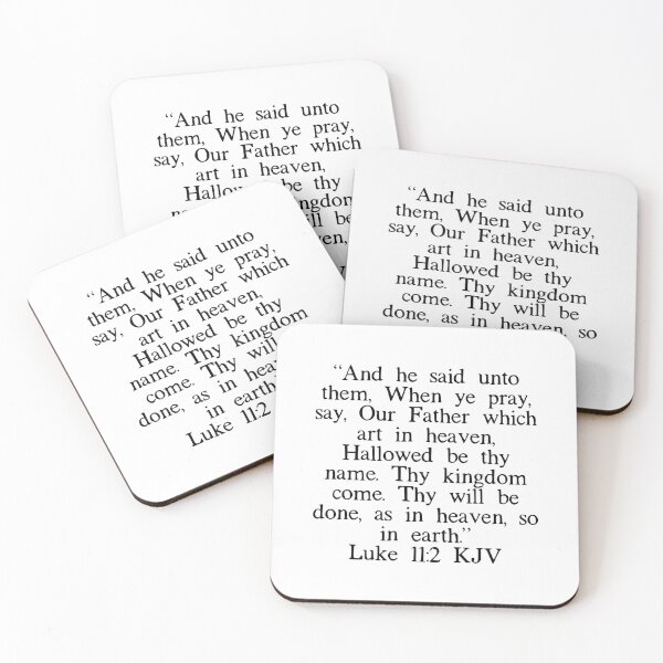 Item preview, Luke 11:2 KJV designed and sold by IBMClothing.