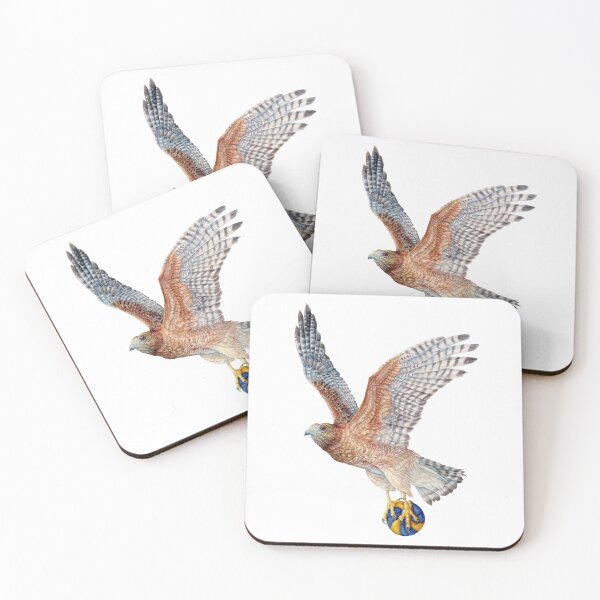 Item preview, Volleyball Hawk #3 - Red-Shouldered Hawk  designed and sold by R.A.  Faller.