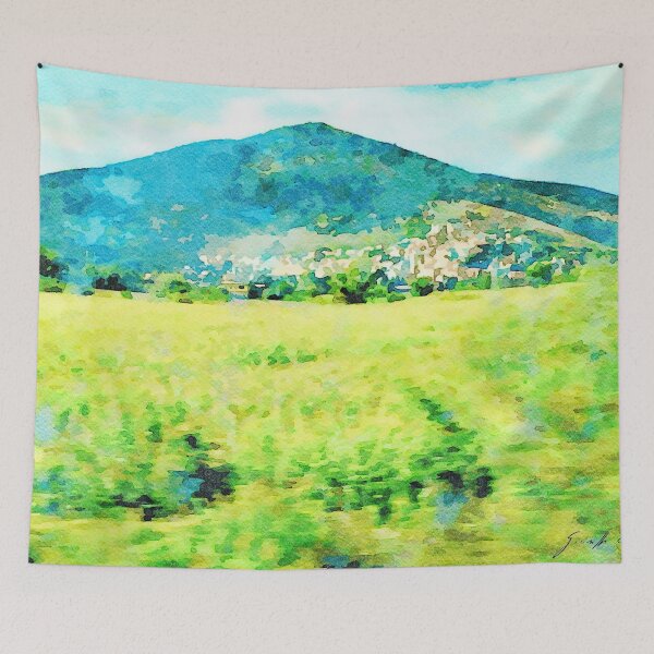 Item preview, Scurcola Marsicana landscape designed and sold by Giuseppe Cocco.