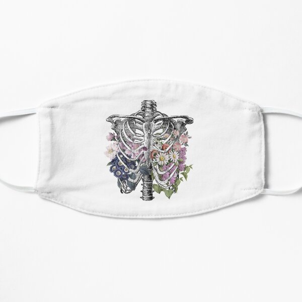 Floral Rib Cage Mask