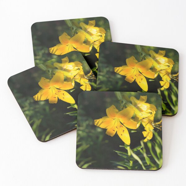 Item preview, Yellow lily (Lilium) flower designed and sold by lena-maximova.