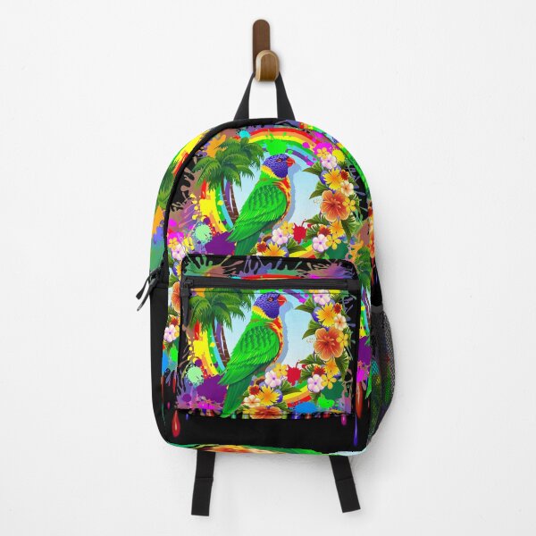 Item preview, Rainbow Lorikeet Parrot Art designed and sold by BluedarkArt.