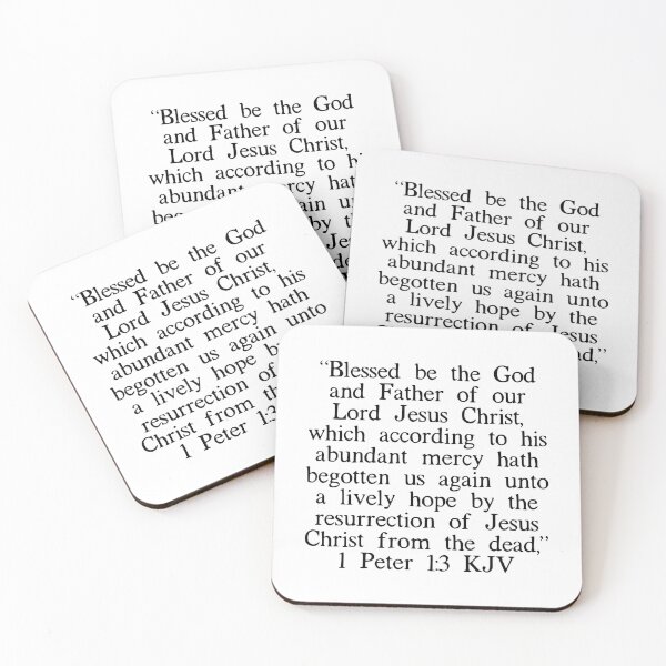 Item preview, 1 Peter 1:3 KJV designed and sold by IBMClothing.