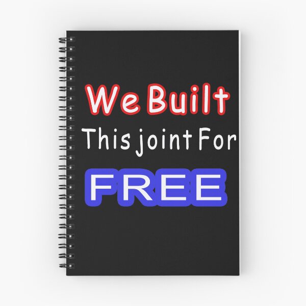 Item preview, we built this joint for free T-shirt classique trend best seller t-shirt gift designed and sold by Hamza-2el.