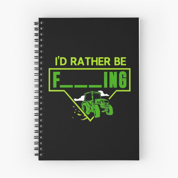 Item preview, Mens I'd Rather Be Farming Tractor Design For A Hobby Farmer print designed and sold by AYDreamers.