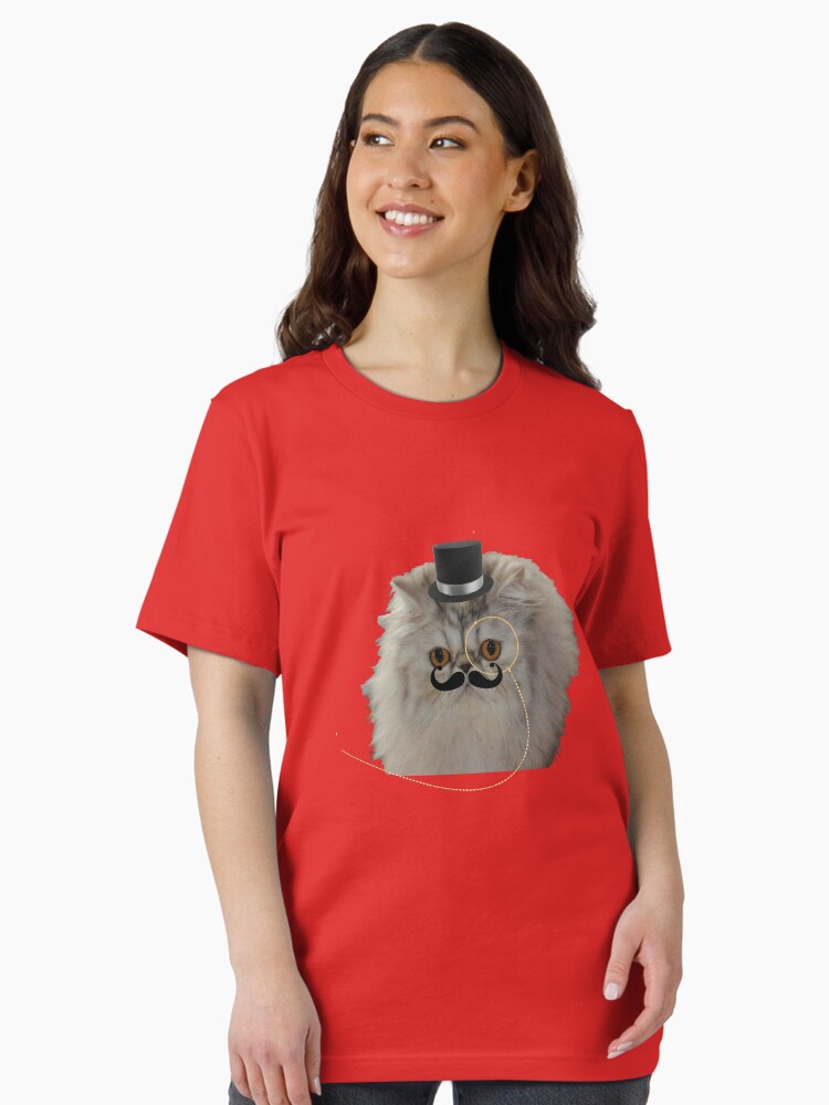 Retro Novelty Indie FAT CAT Flash Cat With Tash Cat Style Essential T-Shirt