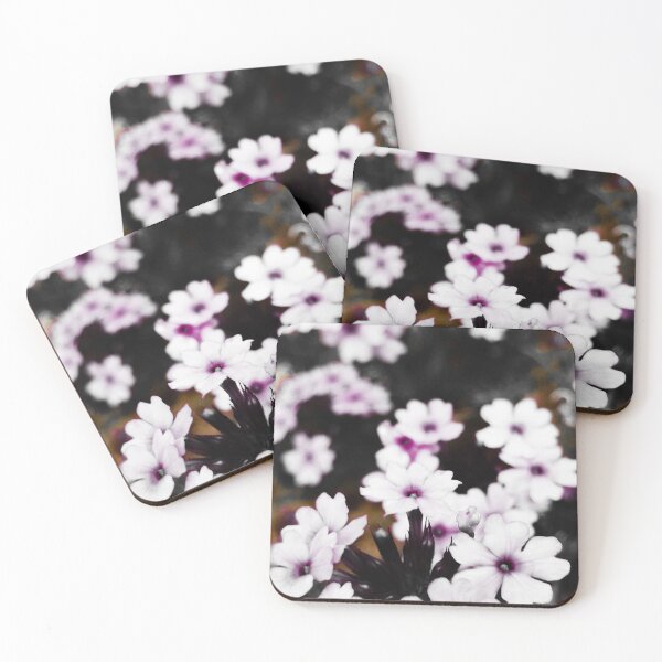 Item preview, White flowers designed and sold by GlowDoodles.