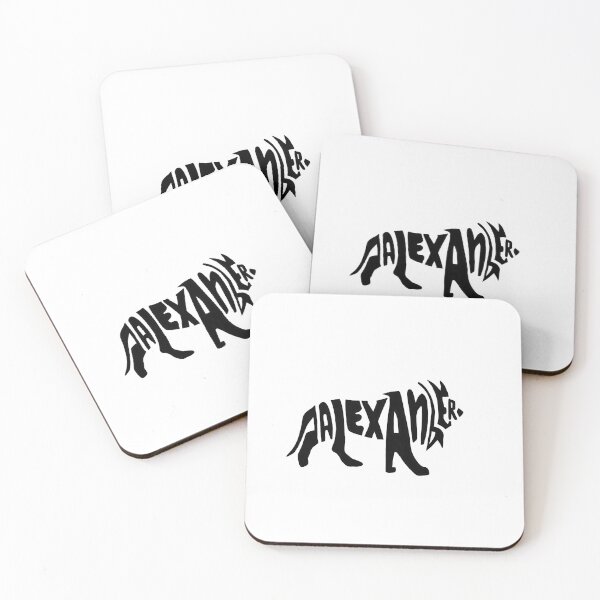 Item preview, Alexander name tag lion  designed and sold by koncourt.