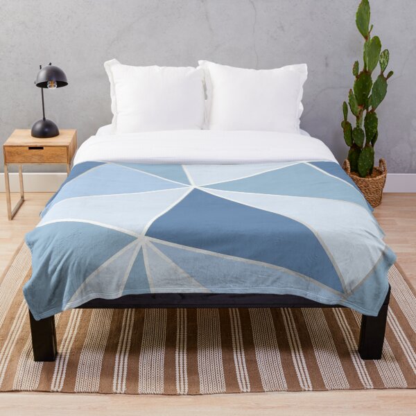 Item preview, Blue & Silver Geometric designed and sold by Danielle555.
