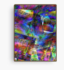Art & Music Canvas Print