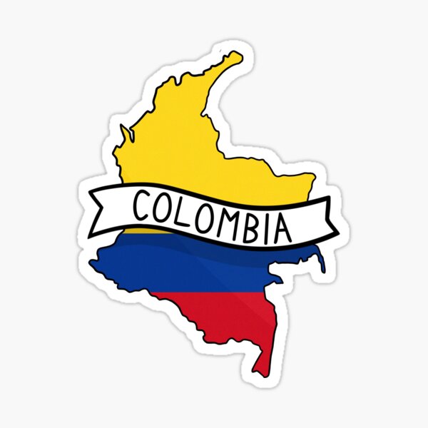 Colombia Flag Stickers for Sale