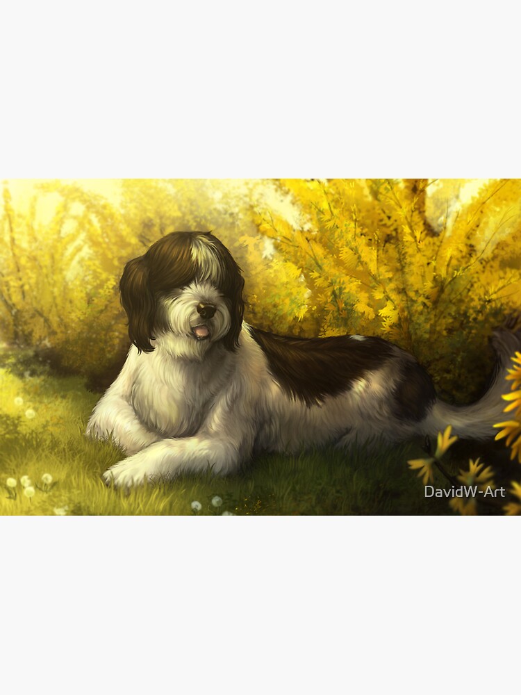 Jake the Sheepdog (sleepy sheepy) by DavidW-Art