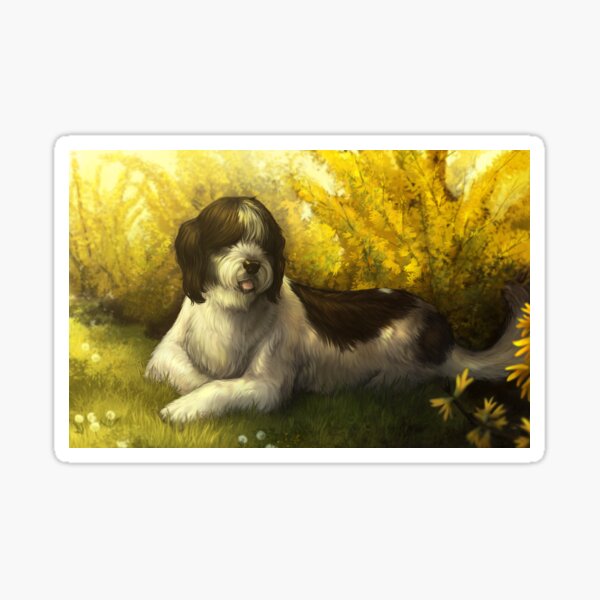 Jake the Sheepdog (sleepy sheepy) Sticker