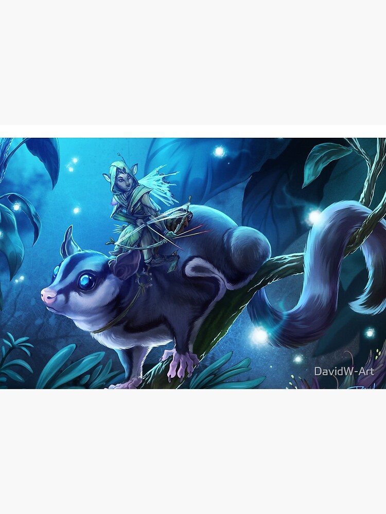 Sugar Glider Rider by DavidW-Art