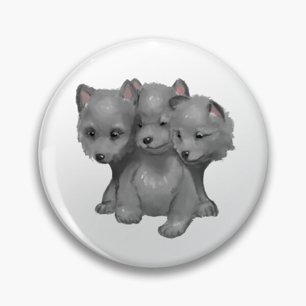 Item preview, Cerberus Pup designed and sold by GrayMouseArt.