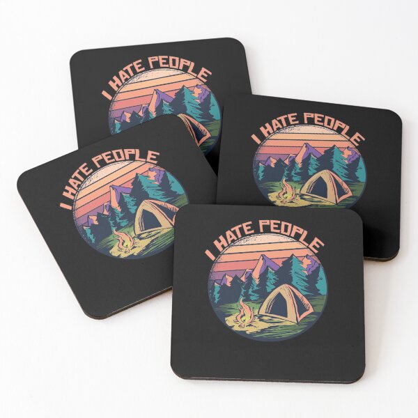 Item preview, Camping I Hate People nature lovers designed and sold by shirtystar.