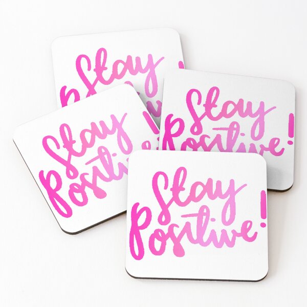 Item preview, stay positive designed and sold by flinning.