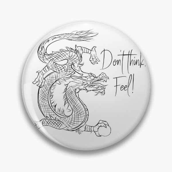 Item preview, Don't think. Feel! designed and sold by MMA-Tees.