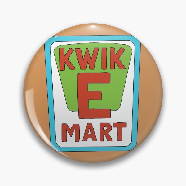 Item preview, Kwik E Mart Simpsons logo designed and sold by thebcarts.