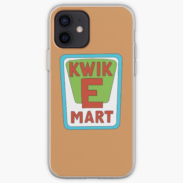 Kwik E Mart Simpsons logo iPhone Soft Case