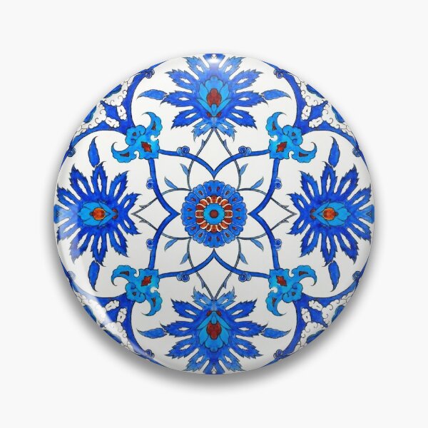 Item preview, Art Nouveau Chinese Tile, Blue and White designed and sold by Marymarice.