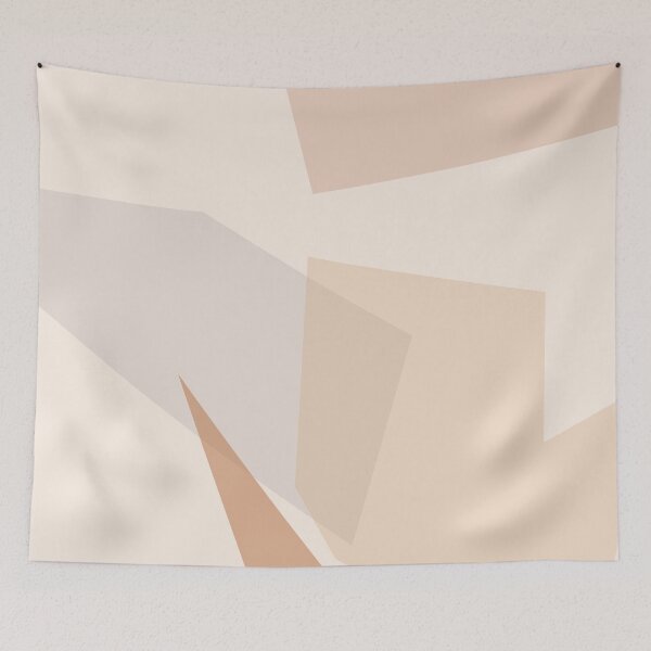 Item preview, Neutral tones, abstract shapes. designed and sold by PandaAvenue.