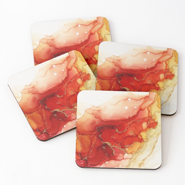 Item preview, Golden Flames Abstract Ink - Part 2 designed and sold by Olga Shvartsur.