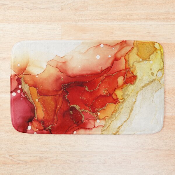 Item preview, Golden Flames Abstract Ink - Part 2 designed and sold by Olga Shvartsur.