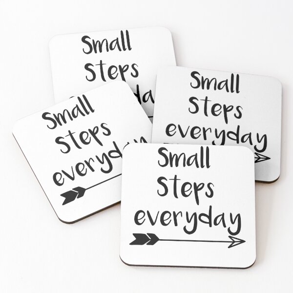 Item preview, Small Steps Everyday - Inspirational quote designed and sold by Daytone.